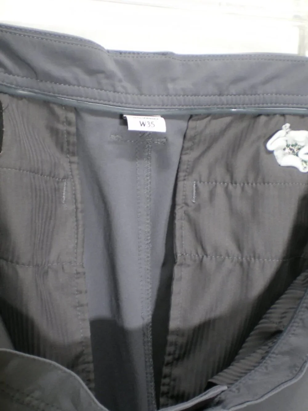 FootJoy Golf Shorts, Charcoal, Size 35 Waist